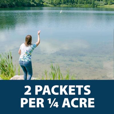 Image showing  PondClear Packets - The Original Natural Clarifier - 96 Water Soluble Packets