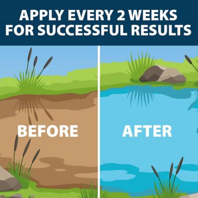 Image showing 8 th Airmax PondClear Packets - The Original Natural Clarifier - 96 Water Soluble Packets