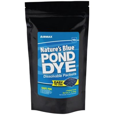 Airmax Nature's Blue Pond Dye Packets, 2-Pack