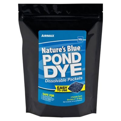 Airmax Nature's Blue Pond Dye 4 Packets