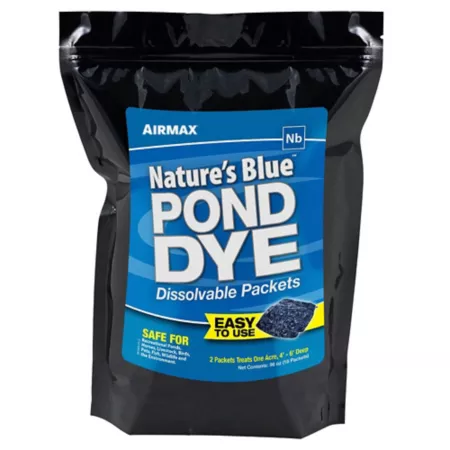 Nature's Airmax Blue Pond Dye Packets 16 Pack Pond Cleaners & Chemicals