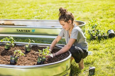 Image showing 6 th Tarter Galvanized Steel Raised Bed Garden Planter, 8 ft.