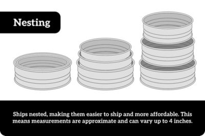 Image showing 9 th Tarter Galvanized Steel Raised Bed Garden Planter, 8 ft.