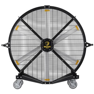 Big Ass Fans Black Jack - 6.5' Diameter, Indoor/Outdoor Mobile Fan, Variable Speed