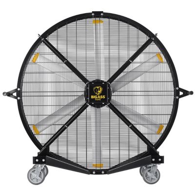 Big Ass Fans 6.5 ft. Variable Speed Indoor/Outdoor Black Jack Indoor/Outdoor Mobile Fan