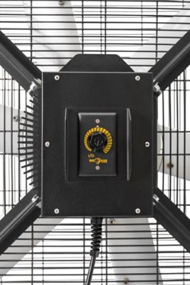 Image showing 6 th Big Ass Fans 6.5 ft. Variable Speed Indoor/Outdoor Black Jack Mobile Fan, 22,000 CFM