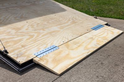 Image showing  5 ft. x 10 ft. Enclosed Cargo Trailer