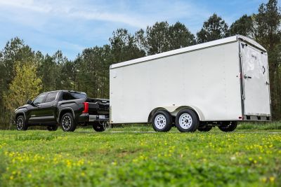 Image showing  7 ft. x 16 ft. Enclosed Cargo Trailer, 7X16CGR