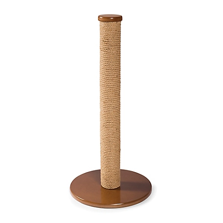 Prevue Pet Products Kitty Power Paws Tall Round Cat Scratching Post, 31.75 in.