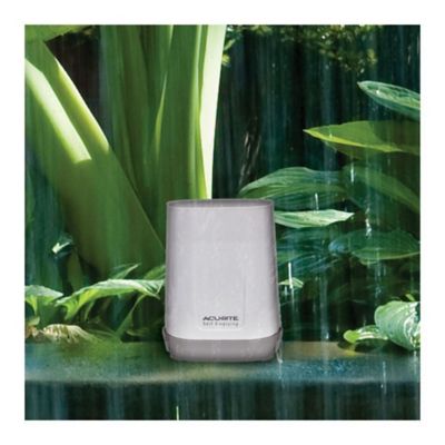 Image showing 7 th AcuRite Rain Gauge with Indoor/Outdoor Temperature