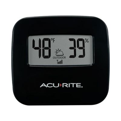 Image showing 5 th AcuRite Wireless Thermometer with Indoor/Outdoor Temperature and Humidity Sensor