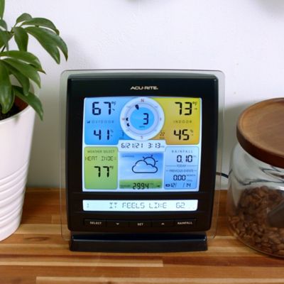 Image showing 7 th AcuRite Pro 5-in-1 Color Weather Station with Wind and Rain