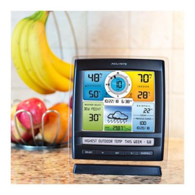Image showing 8 th AcuRite Pro 5-in-1 Color Weather Station with Wind and Rain
