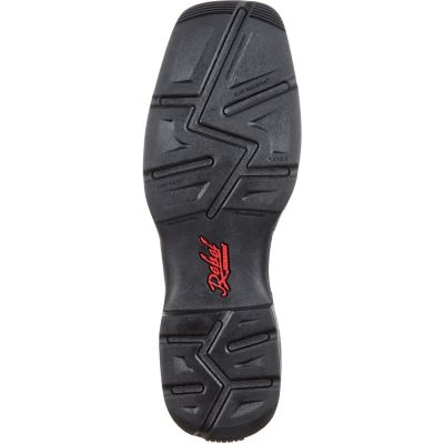 Image showing  Men's Rebel Pull-On Western Boots, Black/Charcoal Gray, 12 in.