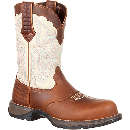 Durango Women's 10 in. Lady Rebel Composite Toe Pull-On Boot, DRD0194