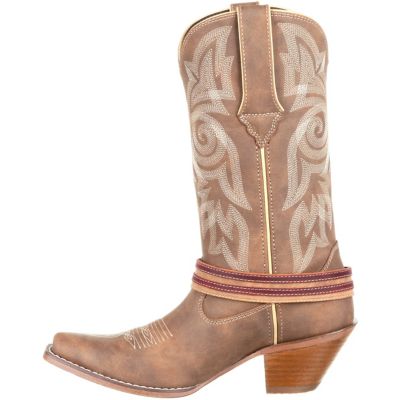 Image showing  Women's Crush American Flag Strap Cowboy Boots, 12 in.