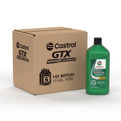 Image showing  1 qt. 5W-30 GTX High Mileage Oil