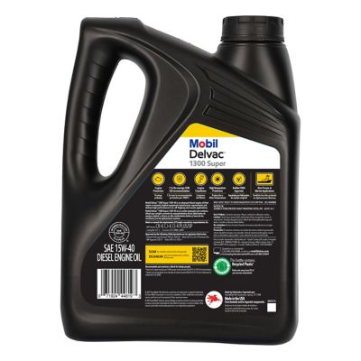 Image showing  1 gal. 15W-40 Delvac 1300 Super Heavy-Duty Premium Synthetic Blend Diesel Engine Oil