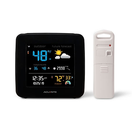 Acu-Rite Indoor & Outdoor Digital Thermometer also measures indoor Humidity
