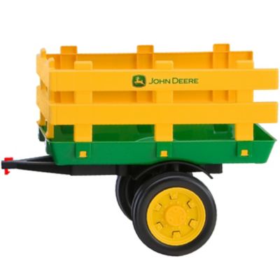 Peg Perego John Deere Stake-Side Trailer Ride-On Toy, Extra Large