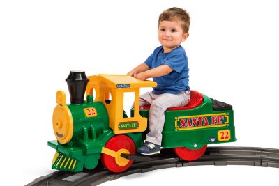 Peg Perego Santa Fe Train Ride-On Toy, 1.5 MPH