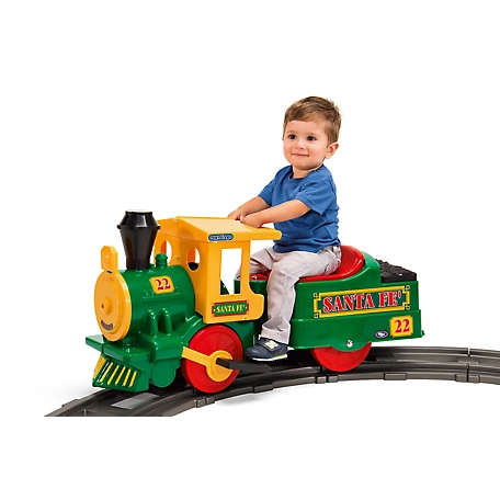 Peg Perego Santa Fe Train Ride-On Toy, 1.5 MPH