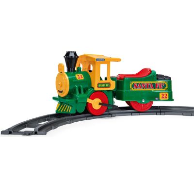 Image showing  6V Santa Fe Train Ride-On Toy, 1.5 MPH