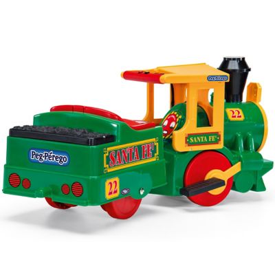 Image showing  6V Santa Fe Train Ride-On Toy, 1.5 MPH