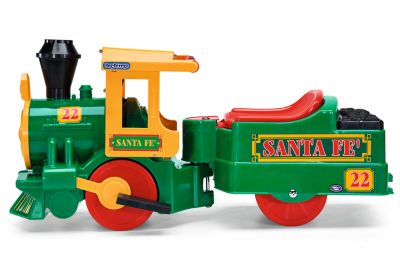 Image showing  6V Santa Fe Train Ride-On Toy, 1.5 MPH