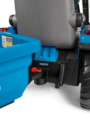 Image showing 7 th Peg Perego 12V New Holland T8 Tractor and Trailer Ride-on Toy