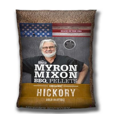 Myron Mixon BBQ Organic Hickory Wood Pellets, 20 lb.