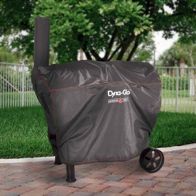 Image showing 5 th Dyna-Glo Barrel Charcoal Grill Cover for DGSS675CB and DGSS675CB-D up to 50 in.