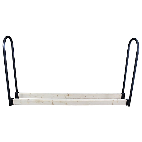 HomComfort Adjustable Log Rack, Steel Uprights Included