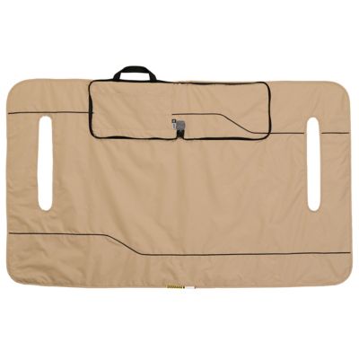 Classic Accessories Fairway Golf Cart Seat Blanket/Cover, Light Khaki