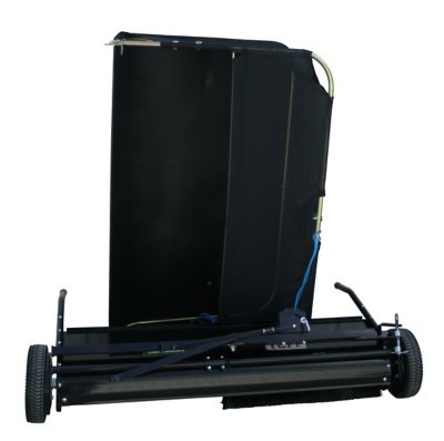 Image showing 7 th Yard Tuff Tow-Behind 48 in. 14.5 cu. ft. Quick-Assemble Lawn Sweeper