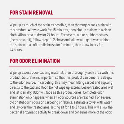 Image showing  Advanced Dog Stain and Odor Eliminator, 32 oz. Spray