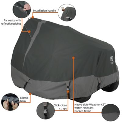 Image showing  Heavy-Duty Tractor Cover for 54 in. Deck Mowers, Medium, Grey