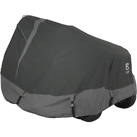 Classic Accessories Heavy-Duty Tractor Cover for Zlawn 50 in. Deck Mowers, Large, Grey