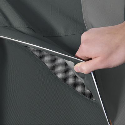 Image showing 5 th Classic Accessories Heavy-Duty Tractor Cover for Zlawn 50 in. Deck Mowers, Large, Grey