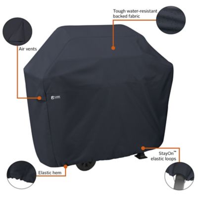 Image showing  Small-Medium Patio BBQ Grill Cover, Black