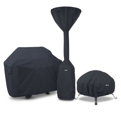 Image showing 5 th Classic Accessories Patio BBQ Grill Cover, XX-Large, Black