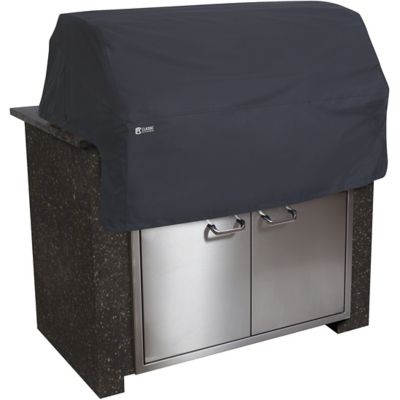 Classic Accessories Patio Built-In BBQ Grill Top Cover, X-Small, Black