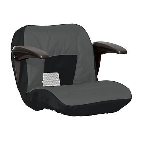 Cub Cadet Tractor Seat Cover With Armesh Black Gray 49263 At Supply Co - Cub Cadet Seat Cover
