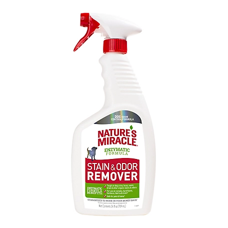 Nature's Miracle Stain and Odor Remover Spray for Dogs, 24 fl. oz.
