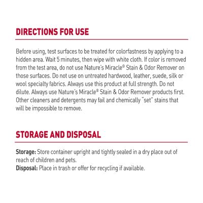 Image showing  NM Dog Stain and Odor Remover, Tough on Urine, Feces, Vomit, Drool and Other Organic Stains and Odors, 128 oz.