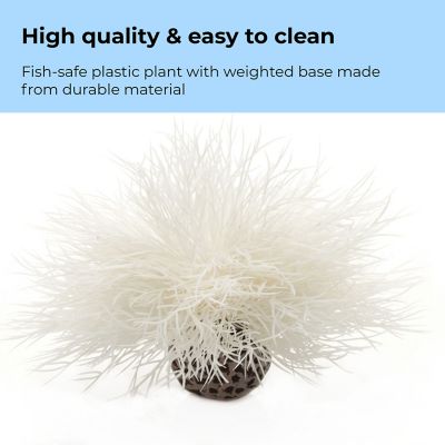 Image showing  White Sea Lily Aquarium Decor