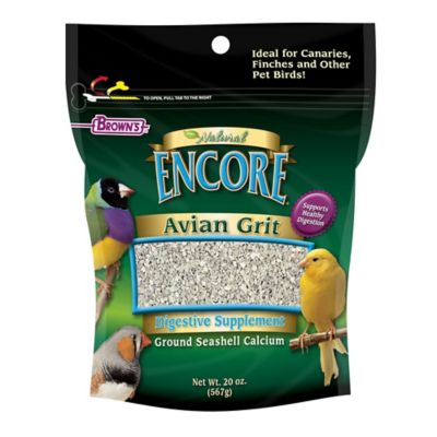 Brown's Encore Natural Avian Grit, 20 oz.