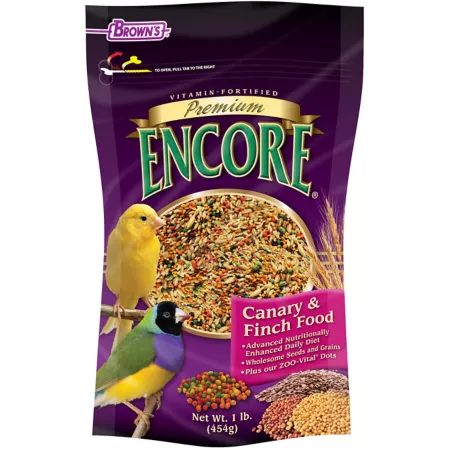 Encore Premium Canary and Finch Food 1 lb. Pet Bird Seed