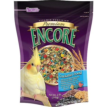 Encore Premium Cockatiel Food, 2 lb.
