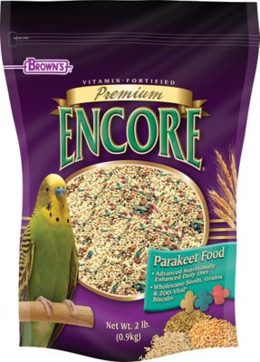 Encore Premium Parakeet Food, 2 lb.